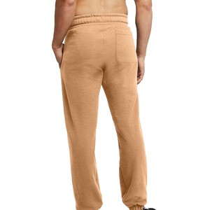 กางเกงจ็อกเกอร์ลำลองผู้ชาย ปี 2026 ผ้าฟลีซ ทรงคาร์โก้ ผ้าฝ้าย 100% สีอ่อน เอวสูง ยางยืดรัดเอว รับสกรีนโลโก้ ทรงตรง - Product Image 3