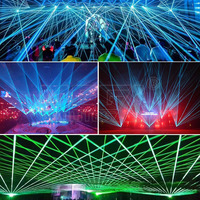 Proyector LED RGBW de 10W para Espectáculos con Control DMX512 para Fiestas, Eventos, Discotecas, DJ, Club, Animación de Luces