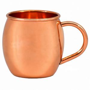 El último diseño de Venta caliente de cobre puro taza mula con asas de último diseño de la mula de Moscú taza de cobre - Product Image 4