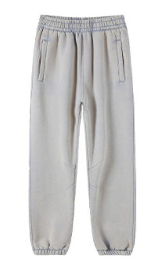 กางเกงสีเทาบาติก