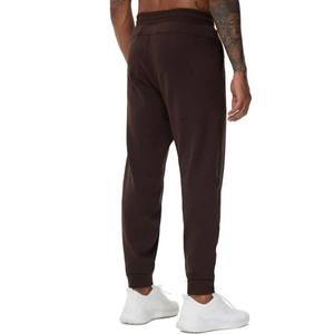 กางเกงวิ่งผ้าแคนวาสแบบสลิมฟิตเอวกลางลำลองสำหรับผู้ชายกางเกงวิ่งผ้าแคนวาสแบบมีซิปกระเป๋าโค้งทรงตรงใหม่ - Product Image 3