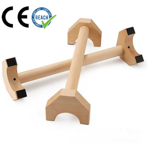 Barras de Ejercicio Personalizadas VIGFIT, Equipo de Gimnasio Deportivo, Calistenia en Casa, Paralelas de Madera Maciza, Juguetes - Product Image 1