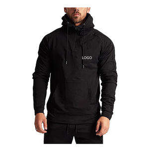 Sudadera con Capucha Roja para Hombre, 100% Algodón, Tejido French Terry, Corte Holgado, Transpirable, con Estampado de Letras, Ropa Casual de Otoño - Product Image 6