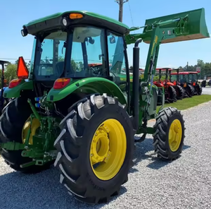 Tractor Agrícola John Deere Usado Original de 120 hp 4x4 en Venta, con Implementos Completos a Precios Muy Bajos - Product Image 3