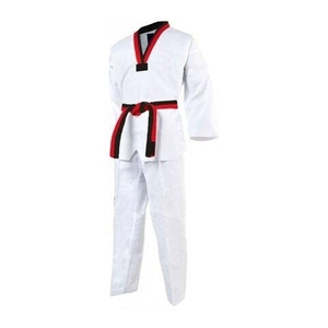 Costume de Taekwondo d'arts martiaux sur mesure tissu différent uniforme d'équipement de Taekwondo d'approvisionnement d'usine en SI-TG-03 de qualité supérieure - Product Image 2