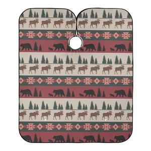 ผ้าคลุมตัดผมไหมคุณภาพพรีเมียม ระบายอากาศได้ดี กันน้ำ ปรับระดับคอได้ สำหรับร้านเสริมสวยและร้านตัดผม ปรับแต่งลายพิมพ์สีสันสดใสด้วยเทคนิคซับลิเมชั่น - Product Image 5