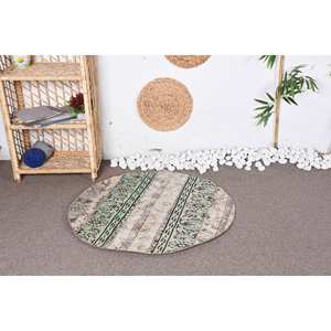 พรมขนแกะสีเขียวสไตล์วินเทจพรมปูพื้นขนาดใหญ่ขนาด9x12มีลวดลายปะติดแผ่นยางรองสำหรับตกแต่งห้องนั่งเล่น - Product Image 1