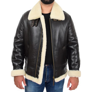 2024 Veste en cuir pour hommes au meilleur prix Veste en cuir imperméable respirante et durable de bonne qualité Conception personnalisée OEM ODM - Product Image 5