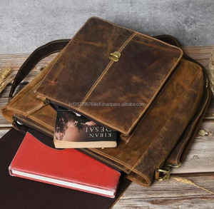 ¡Gran Oferta! Nuevo Bolso de Cuero Marrón Auténtico con Textura, Estilo Bohemio Hippie, Bandolera, Estilo Western Vintage, Bordado de Plumas, Cremallera - Product Image 3