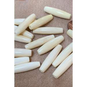 Perles de tuyau en os de buffle blanc écologique fabriquées à la main Tube Long naturel bijoux personnalisables collier Tribal artisanat perles bricolage - Product Image 6