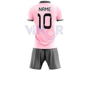 Uniforme de ropa de fútbol totalmente personalizado de alta calidad, tela transpirable, logotipo de alta impresión, suministro de fábrica de diseño OEM para jóvenes y adultos - Product Image 4