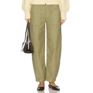 Pantalons larges en toile pour femmes sur mesure, pantalons de survêtement, jeans baggy, pantalons décontractés, pantalons unis teints - Product Image 5