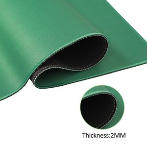 Tappetino per Mahjong antiscivolo e fonoassorbente, copritavolo per Mahjong, Poker, Carte, Giochi da Tavolo e Giochi con Tessere, Verde, 31,5 pollici - Product Image 5