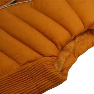 Chaleco acolchado para montar a caballo con cremallera para mujer, nueva moda para mujer, a prueba de viento, negro, con cuello levantado, manga larga, ropa de invierno - Product Image 6