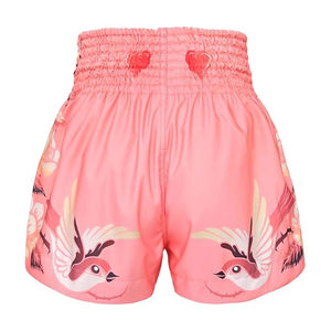 Pantalon de boxe thaïlandaise et MMA pour femme, haute qualité, écologique, à faible MOQ, avec impression numérique, taille élastique, séchage rapide et respirant - Product Image 6