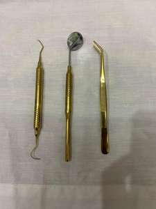 Juegos de herramientas de examen Dental de acero inoxidable de 3 uds. Instrumentos quirúrgicos para el cuidado Dental - Product Image 3