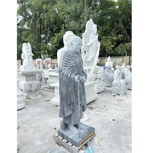 Estatuas de Retrato Modernas para Exteriores Personalizadas, 100% Piedra Monolítica Natural, Instalación en Sitio, Talladas a Mano, Duraderas, 1 Año de Garantía en Línea - Product Image 3