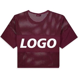 เสื้อคอกลมผ้าฝ้ายถักลายตาข่ายพิมพ์ซับลิเมชันสำหรับ100% - Product Image 3