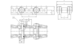 Rantai Master <span class=keywords><strong>Link</strong></span> Bulldozer Kekuatan Tinggi untuk Caterpillar D5N D6N D6D D6H D6R <span class=keywords><strong>D7G</strong></span> D7R D7H - Product Image 2