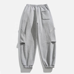 Pantalones de hombre lavados nueva ropa de hombre lavado ácido moda pantalones acampanados pantalones de calle Flare personalizado impreso hombres servicio OEM - Product Image 6