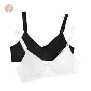 High Quality Soft Thin Pad Nursing Bra For Mother Seamless Cotton With Operated Pins Wireless Maternity Bra For Breastfeeding