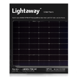 Panneau solaire monocristallin HJT de type N Lightway Solar LW405-72M-HC 600W à demi-cellules certifié TUV - Product Image 2