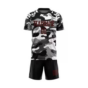 Uniforme de football pour hommes imprimé respirant, sublimation, séchage rapide, léger, vente en gros, durable - Product Image 2