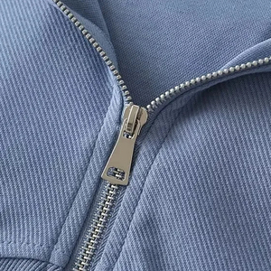 High Quality Custom Men's Pullover Hoodie 100% Cotton Embroidered Patch <b>Distressed</b> Long <b>Tops</b> for Autumn Winter Front - Product Image 4