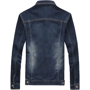 <b>Men</b> <b>Jacket</b> Casual Loose <b>Denim</b> <b>Jacket</b> Hot Selling Custom Long Sleeve Drop Shoulders Wholesale Breathable <b>Men</b> <b>Denim</b> <b>Jacket</b> - Product Image 2