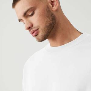 Sudadera de cuello redondo para hombre-Cómoda sudadera de lana para ropa informal, gimnasio y actividades al aire libre - Product Image 3