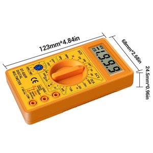 * Presa * multimetro digitale voltmetro amperometro Ohm Tester DT830B-casa e giardino/fai da te - Product Image 3