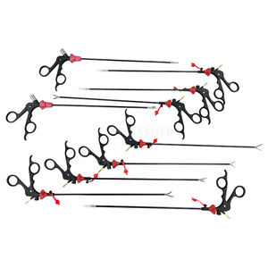 ชุดอุปกรณ์ผ่าตัดกล้องส่องผ่านกล้องชุดพื้นฐานทำจากสเตนเลสสตีลแบบปรับแต่งได้ - Product Image 4