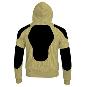 Sudadera con Capucha para Motociclistas con Kevlar ®   Sudadera con Capucha de Protección de Aramida, Nivel 2 CE, Armadura para Hombros, Codos y Espalda - Product Image 5