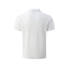 เสื้อโปโลสำหรับผู้ชายสีล้วนดีไซน์ตามสั่งเสื้อโปโลสำหรับผู้ชายเสื้อเชิ๊ตโปโลแขนสั้นคอพับลงจากบังคลาเทศ - Product Image 6