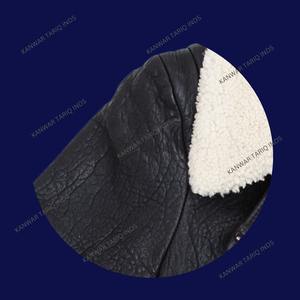 Personnalisé Hommes N1 Navy Deck Jacket 350 GSM Poids Lourd Français Terry Zipper Pull Hiver Cuir Style Européen Style - Product Image 6