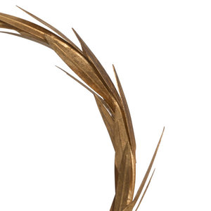 2025ทรงกลมประดับด้วยใบไม้ดีไซน์คลาสสิกอุปกรณ์ตกแต่งเทศกาลคริสต์มาสงานแต่งจากอินเดียขายส่ง - Product Image 4