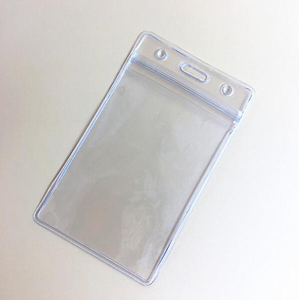 Porte-badge transparent en PVC, étui étanche pour passe d'exposition, porte-carte d'identité scolaire avec trou - Product Image 5