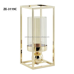 Porte-bougie de luxe fait à la main, décoration festive pour la maison, porte-bougie avec surface texturée, forme carrée, fabriqué à la main par Zahid Exports - Product Image 2