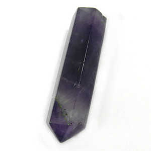 Para Santiago: Gema de amatista natural suelta con punta única en forma de lápiz, producto de cristal único - Product Image 4