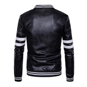 Blouson aviateur en cuir pour homme, style moto et motard, en toile et cuir de vachette, imperméable, personnalisable, avec capuche, pour l'hiver - Product Image 4