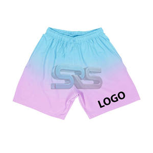 Pantalones cortos de chándal de moda esencial para hombre con cintura elástica logotipo personalizado pantalones cortos de gimnasio de lana de algodón para uso de verano - Product Image 1