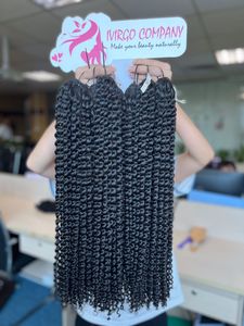 100% extensions de cheveux Remy humains Super Double Drawn Tape Style Deep Curly Natural Wave Skin Weft - Product Image 4