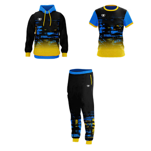 Newest Blue Men Volleyball Uniform Package Sports Volleyball Jersey Set Exclusive <b>Deal</b> - Product Image 4