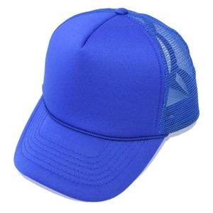 Casquettes de camionneur en maille pour homme et femme, brodées, vierges, de qualité supérieure, à 6 panneaux avec visière incurvée, vente en gros - Product Image 4