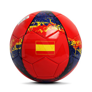 Accesorios deportivos Balón de fútbol cosido a mano Impresión de logotipo personalizado Balón de fútbol cosido a mano - Product Image 3