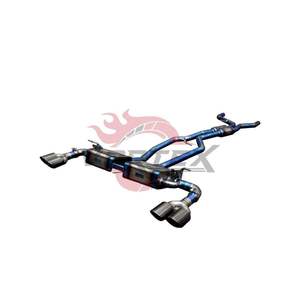 Sistema de Escape Catback Valvetronic de Titanio para Porsche Cayenne 958 4.8 2010-2016, Accesorios de Rendimiento Automotriz - Product Image 2