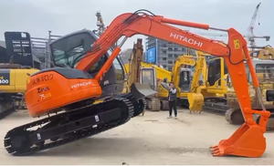 Excavatrice sur chenilles d'occasion Zaxis 75US 7Tonnes haute efficacité moteur Performance d'origine Hitachi ZX75/ZX70 d'occasion bon marché - Product Image 5