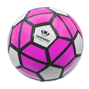 Ballon de football de taille officielle de haute qualité, personnalisé, léger, en cuir PU, cousu à la machine, écologique, durable, pour l'extérieur, en promotion - Product Image 5