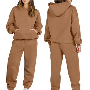 Conjuntos de Sudadera con Capucha y Pantalones Deportivos Expu International, Fabricación OEM de Verano, Unisex, Algodón, Felpa, Estampado, Informal, Sólido - Product Image 1