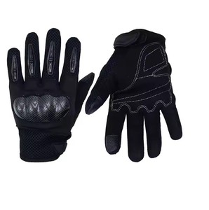 High Quality Unisex Summer Racing <b>Gloves</b> <b>Touch</b> <b>Screen</b> Anti-Slip Breathable Leather Full Finger for Motorbike Auto Racing Outdoor - Product Image 1